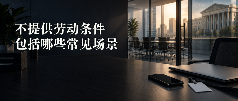 不提供劳动条件包括哪些常见场景封面